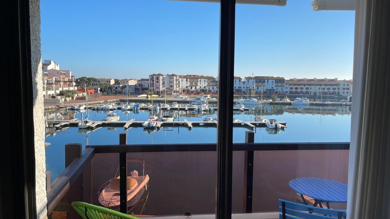 Апартаменты T2 Sur Marina Avec Vue Spectaculaire Ле Баркарес Экстерьер фото